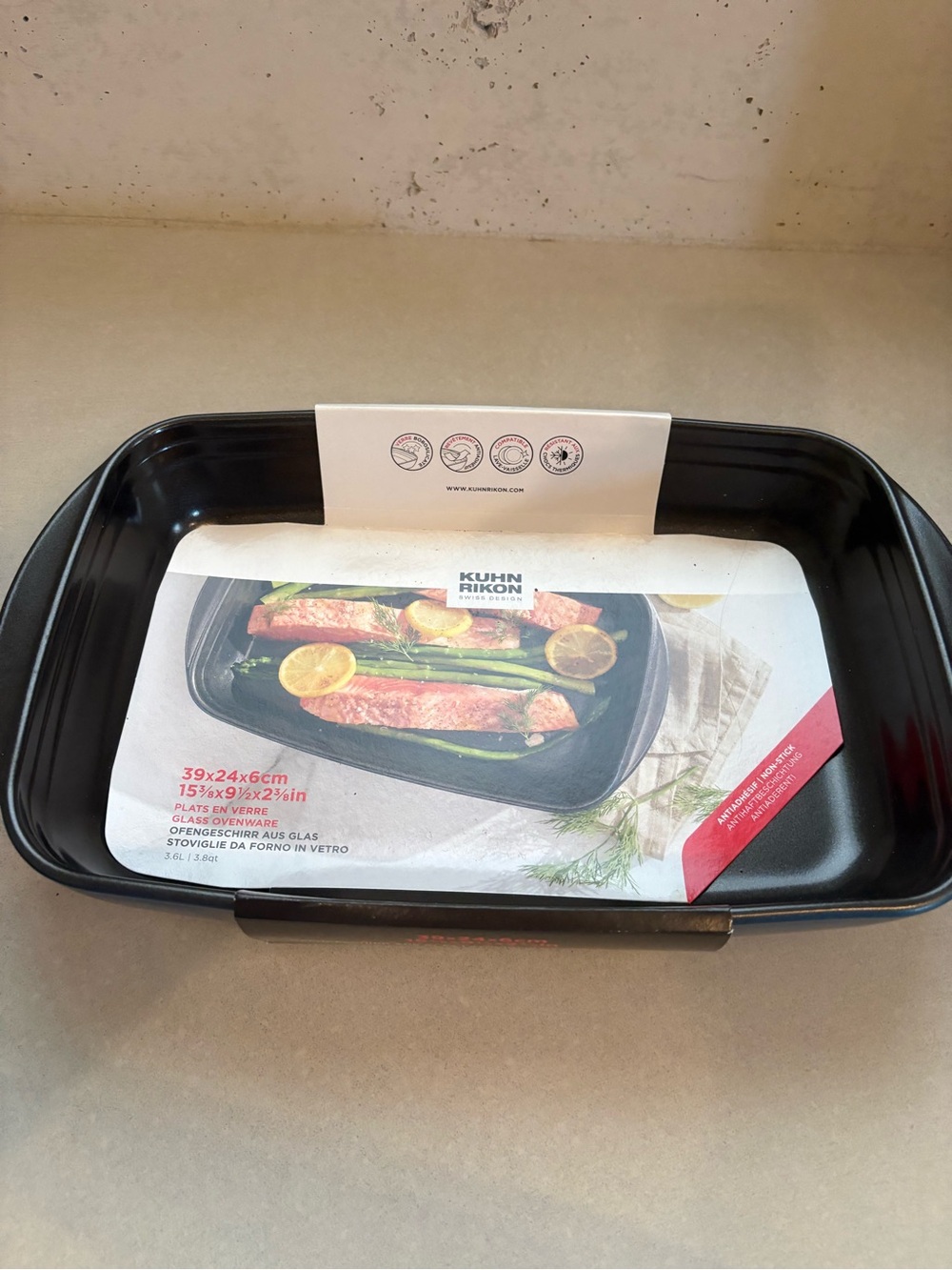 Kuhn Rikon Blue Nesting Bakeware Set - Picture 2 of 7